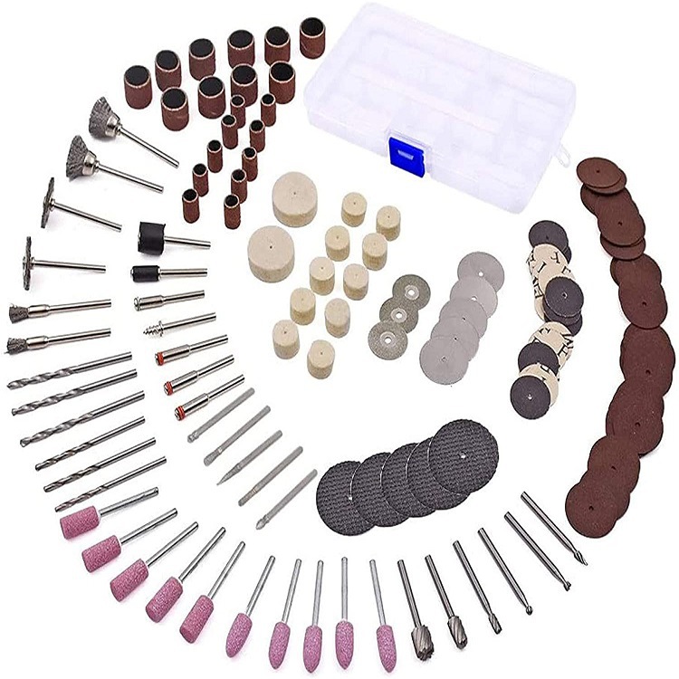 Cordless Rotary Tool Kit Accessories - 141 шт., мини-электрическая дрель, набор аксессуаров