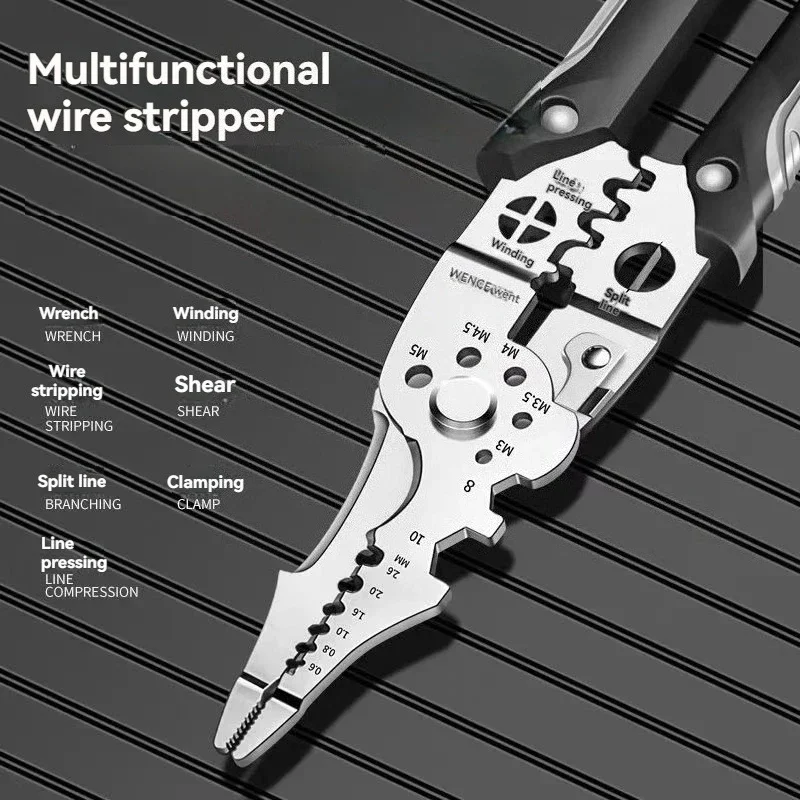 Многофункциональный инструмент – обзор и цена Automatic Wire Stripper Cutter