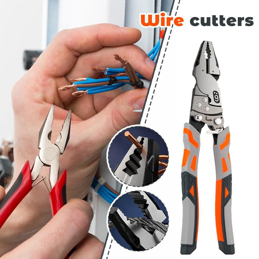 9-дюймовые промышленные многоф – обзор и цена Automatic Wire Stripper Cutter