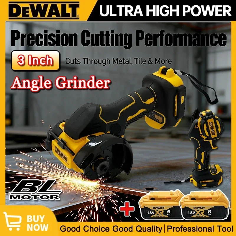 DEWALT 18/20 В, бесщеточная ак – обзор и цена Brushless Angle Grinder Battery Powered