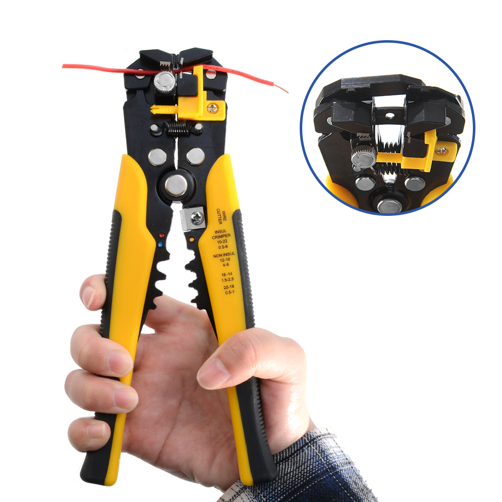 Регулируемые автоматические кл – обзор и цена Automatic Wire Stripper Cutter