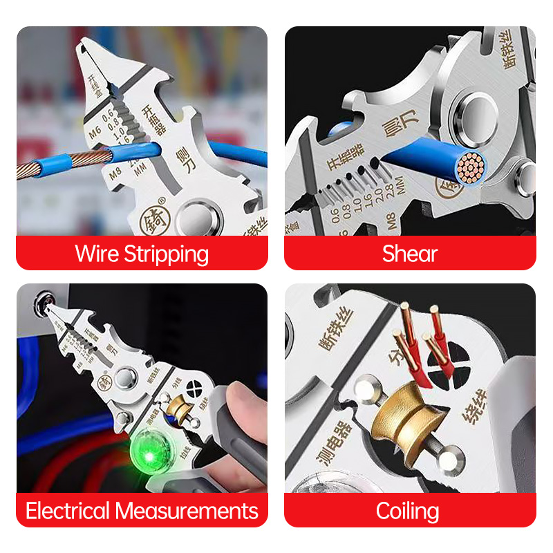 Многофункциональный инструмент – обзор и цена Automatic Wire Stripper Cutter
