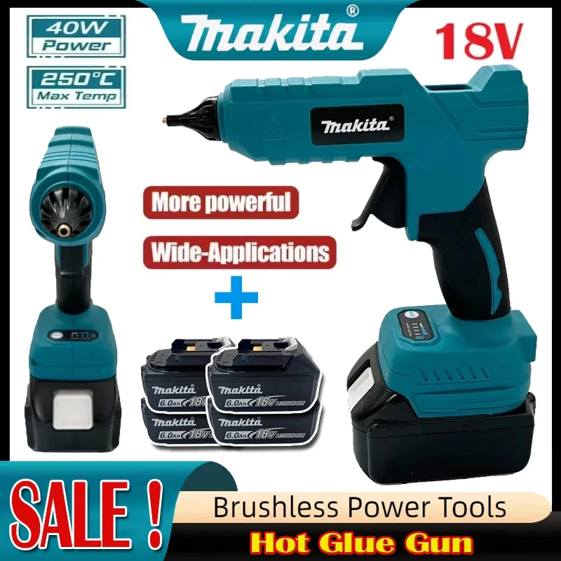 Беспроводной электрический кле – обзор и цена Hot Melt Glue Gun Cordless