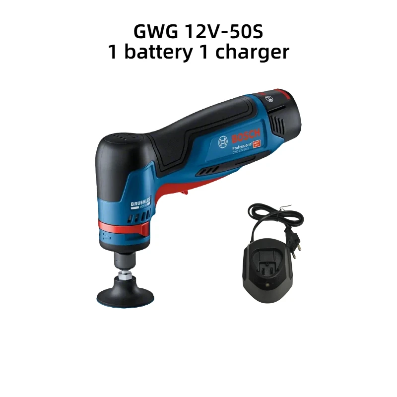 BOSCH GWG 12V-50 S 12V Бесщето – обзор и цена Brushless Angle Grinder Battery Powered