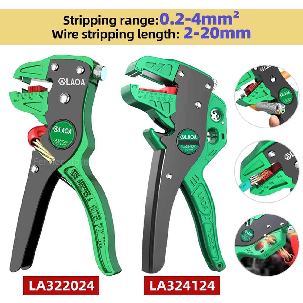 LAOA Инструменты для зачистки  – обзор и цена Automatic Wire Stripper Cutter