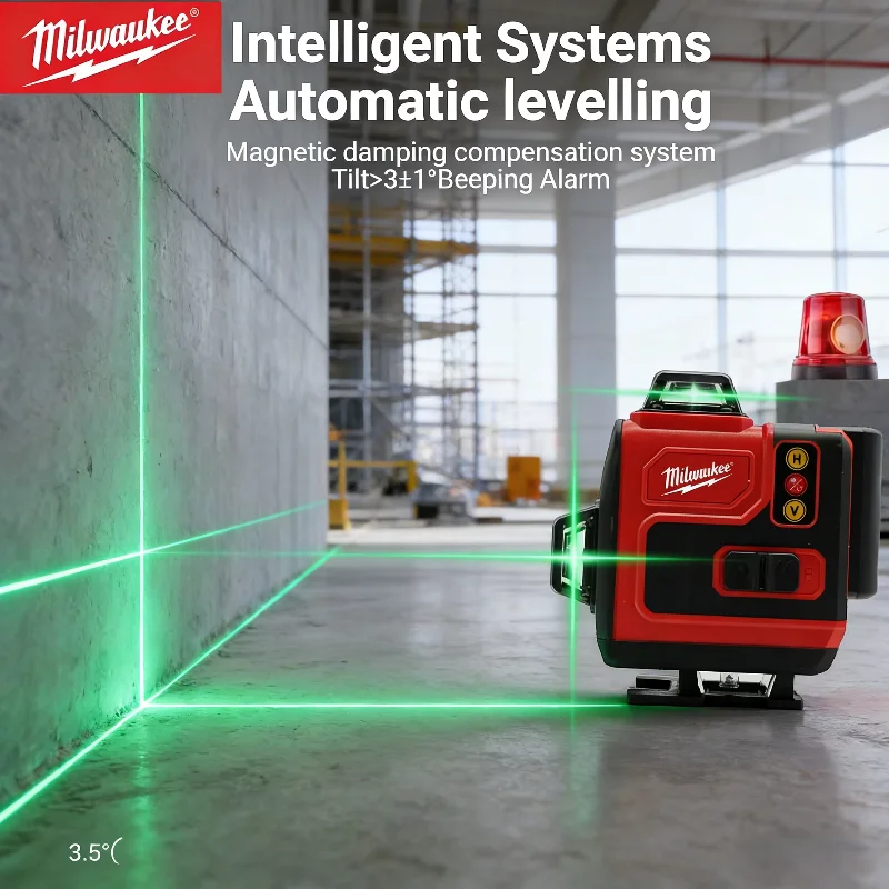 Оригинальный лазерный нивелир  – обзор и цена Laser Level 16 Lines 4D Green