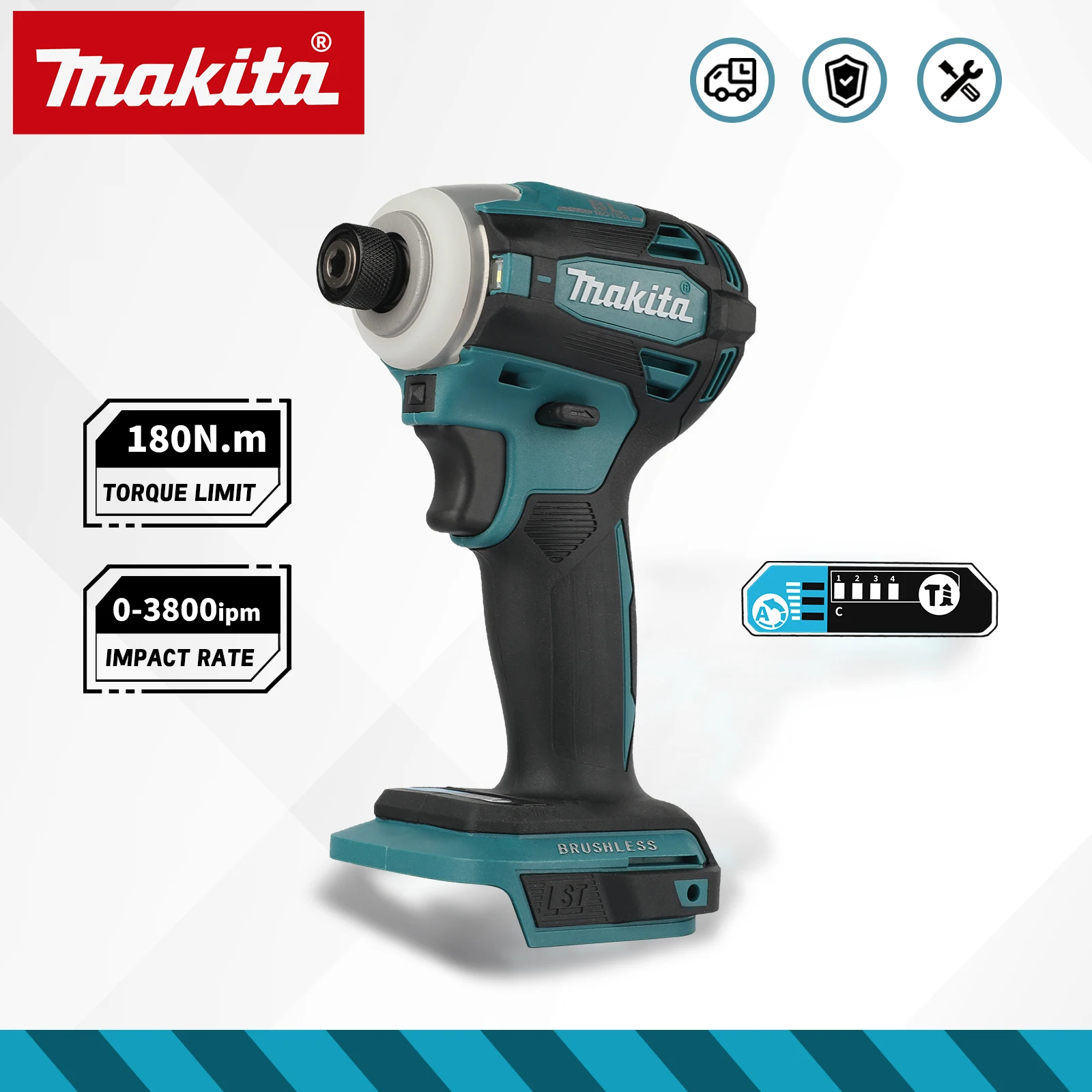 Бесщеточная электрическая удар – обзор и цена Brushless Cordless Electric Drill 18V