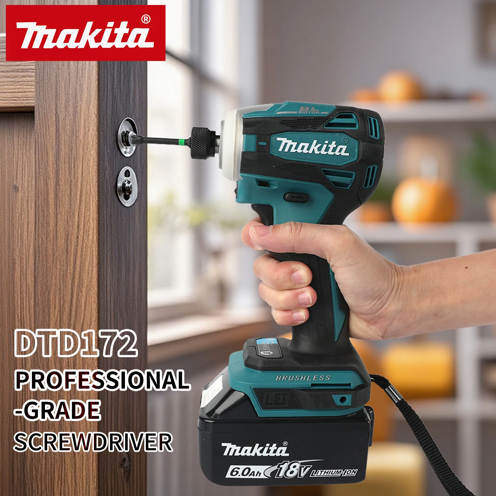 Бесщеточная электрическая удар – обзор и цена Brushless Cordless Electric Drill 18V
